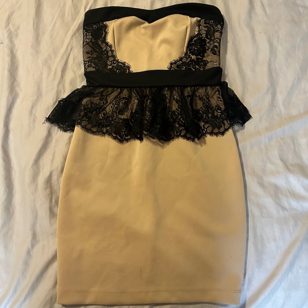 Peplum dress